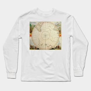 Terra Australis map Long Sleeve T-Shirt